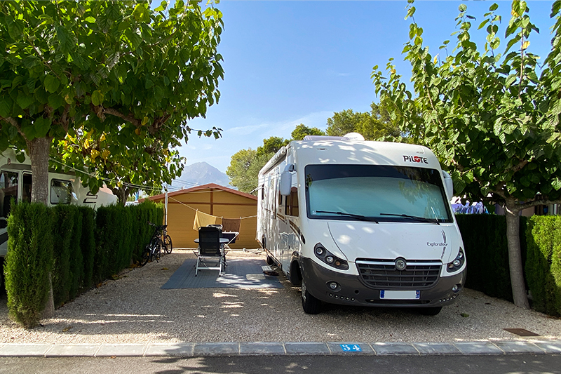 Parcelas Camping Arena Blanca